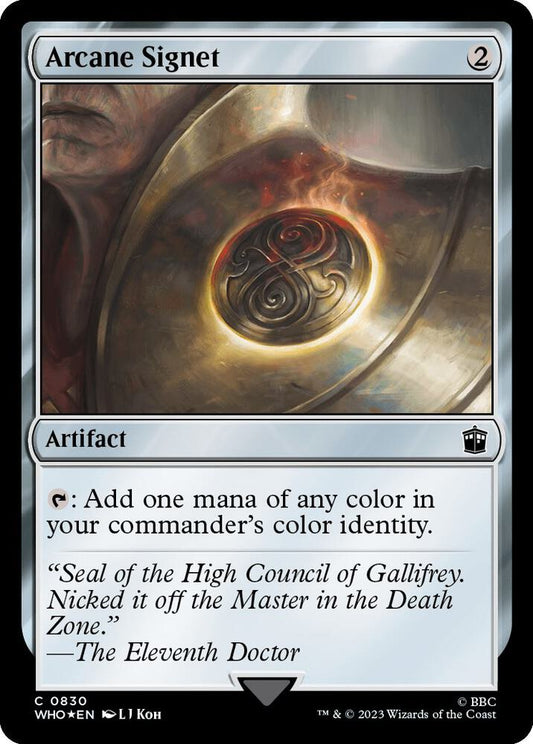 Arcane Signet (Surge Foil) [Universes Beyond: Doctor Who] 830