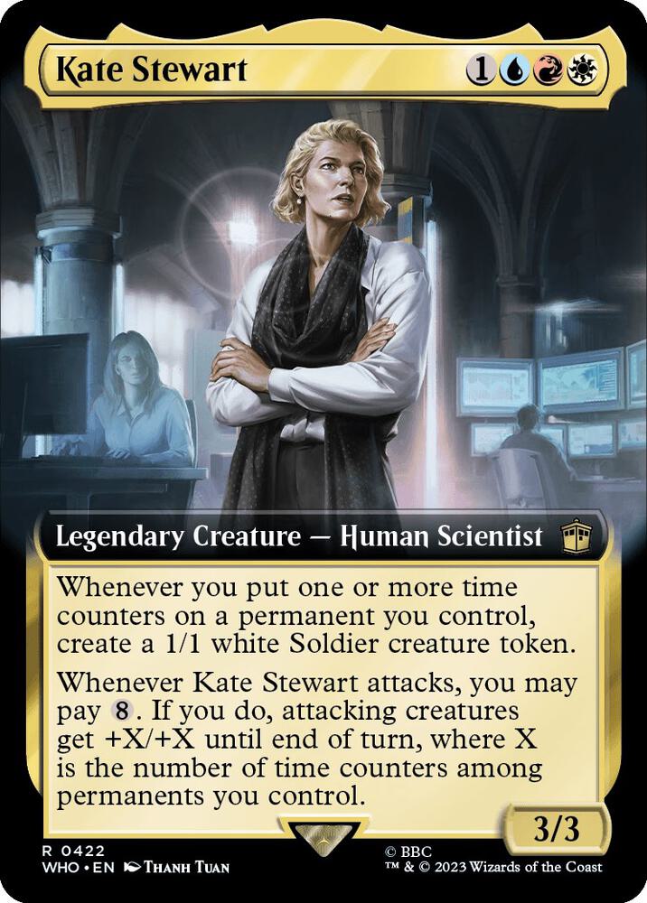 Kate Stewart (Extended Art) [Universes Beyond: Doctor Who] 422
