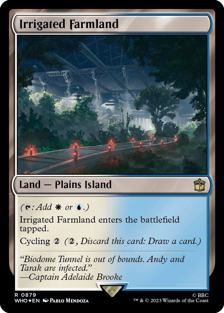 Irrigated Farmland (Surge Foil) [Universes Beyond: Doctor Who] 879