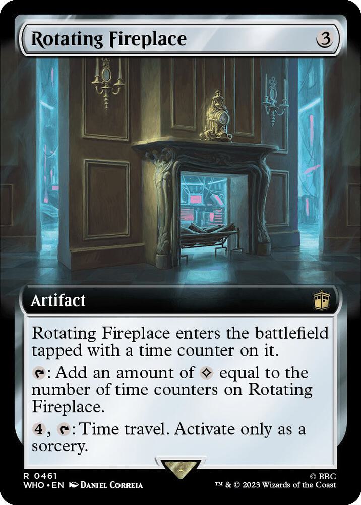 Rotating Fireplace (Extended Art) [Universes Beyond: Doctor Who] 461
