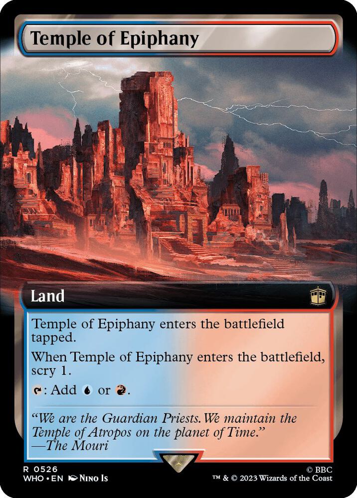 Temple of Epiphany (Extended Art) [Universes Beyond: Doctor Who] 526