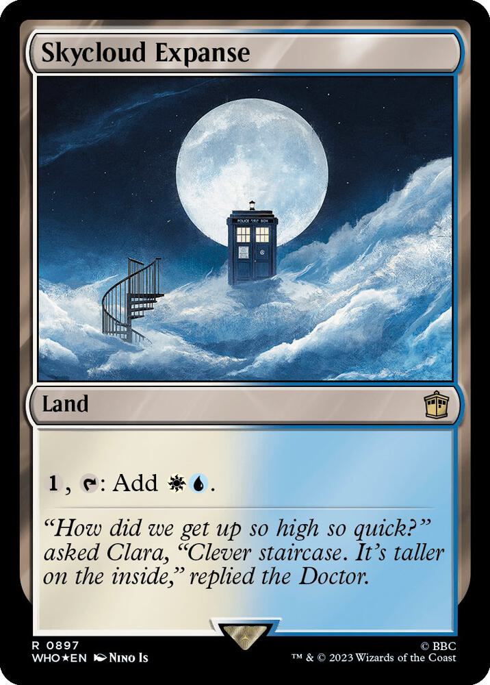 Skycloud Expanse (Surge Foil) [Universes Beyond: Doctor Who] 897