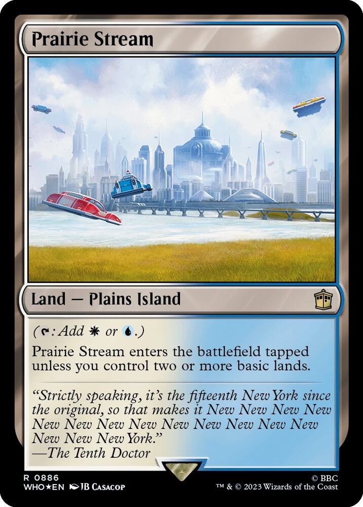 Prairie Stream (Surge Foil) [Universes Beyond: Doctor Who] 886