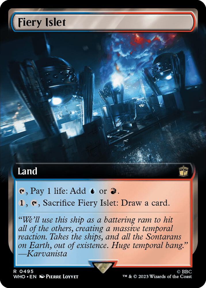 Fiery Islet (Extended Art) [Universes Beyond: Doctor Who] 495