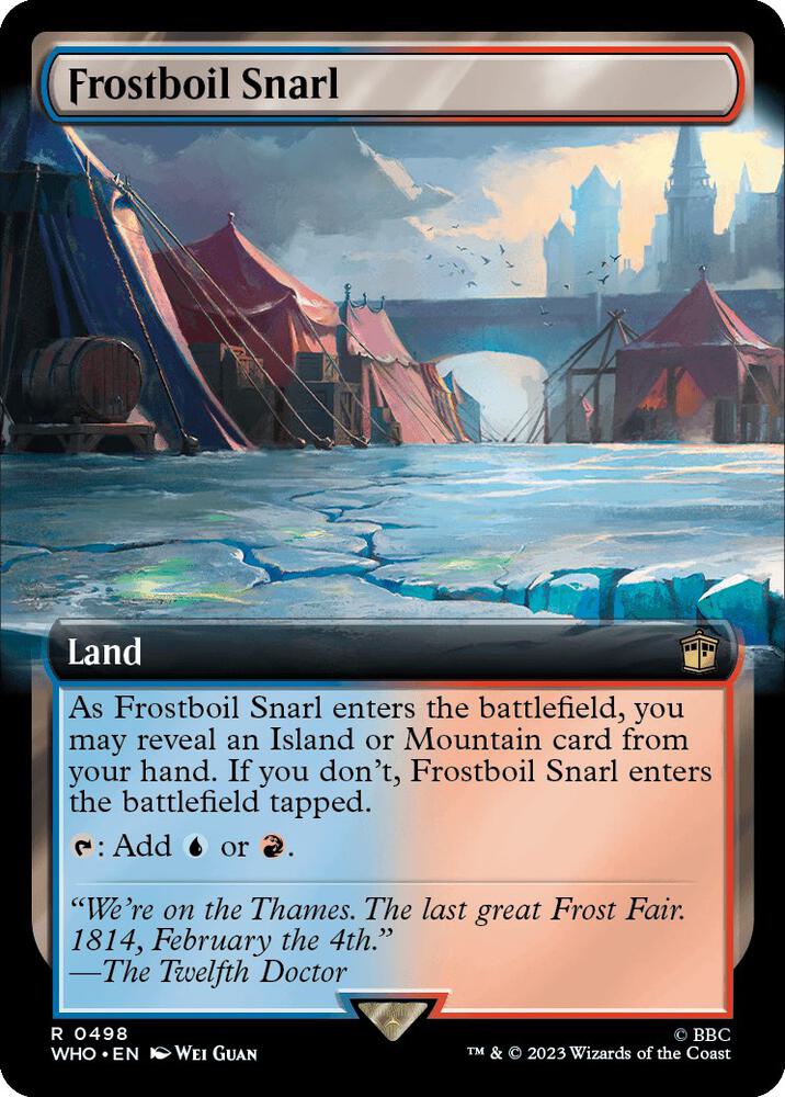 Frostboil Snarl (Extended Art) [Universes Beyond: Doctor Who] 498