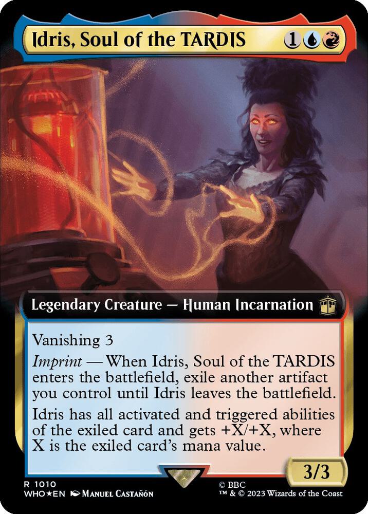Idris, Soul of the TARDIS (Extended Art) (Surge Foil) [Universes Beyond: Doctor Who] 1010