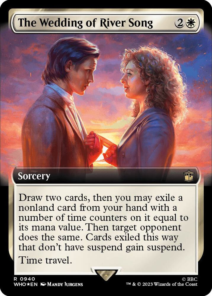 The Wedding of River Song (Extended Art) (Surge Foil) [Universes Beyond: Doctor Who] 940