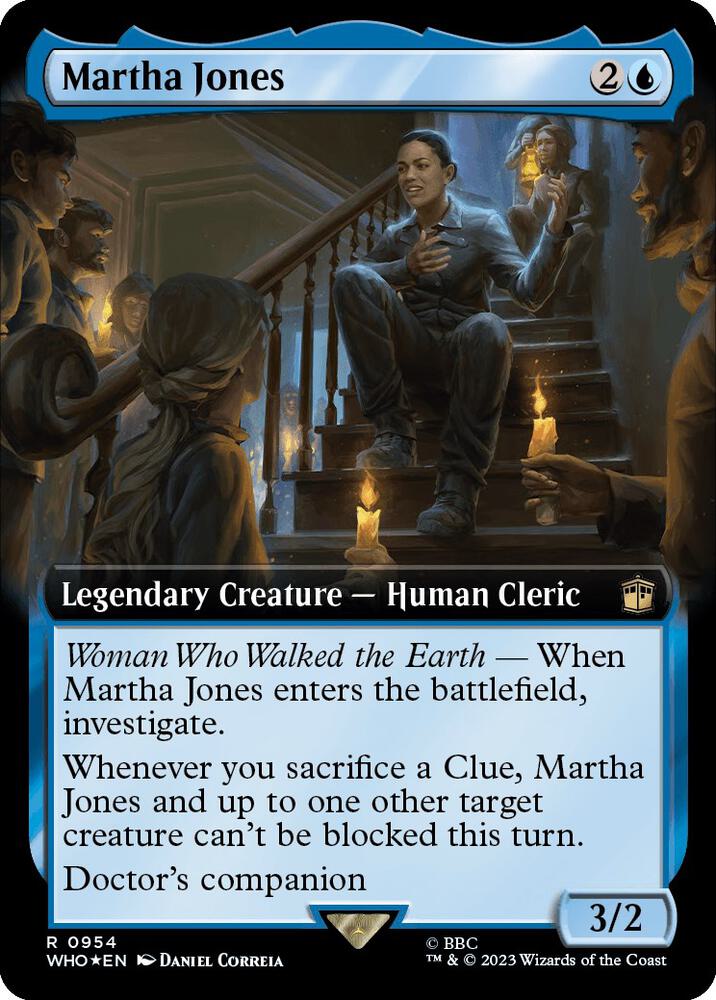 Martha Jones (Extended Art) (Surge Foil) [Universes Beyond: Doctor Who] 954