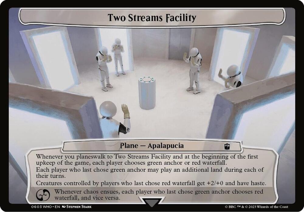 Two Streams Facility [Planechase: Universes Beyond: Doctor Who] 603