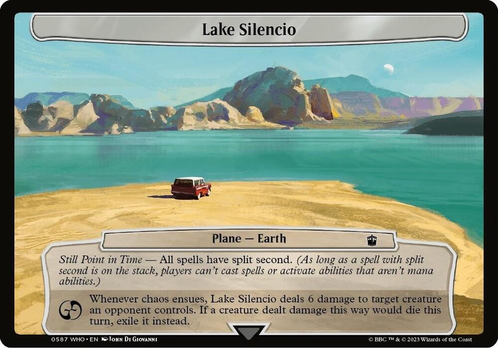 Lake Silencio [Planechase: Universes Beyond: Doctor Who] 587