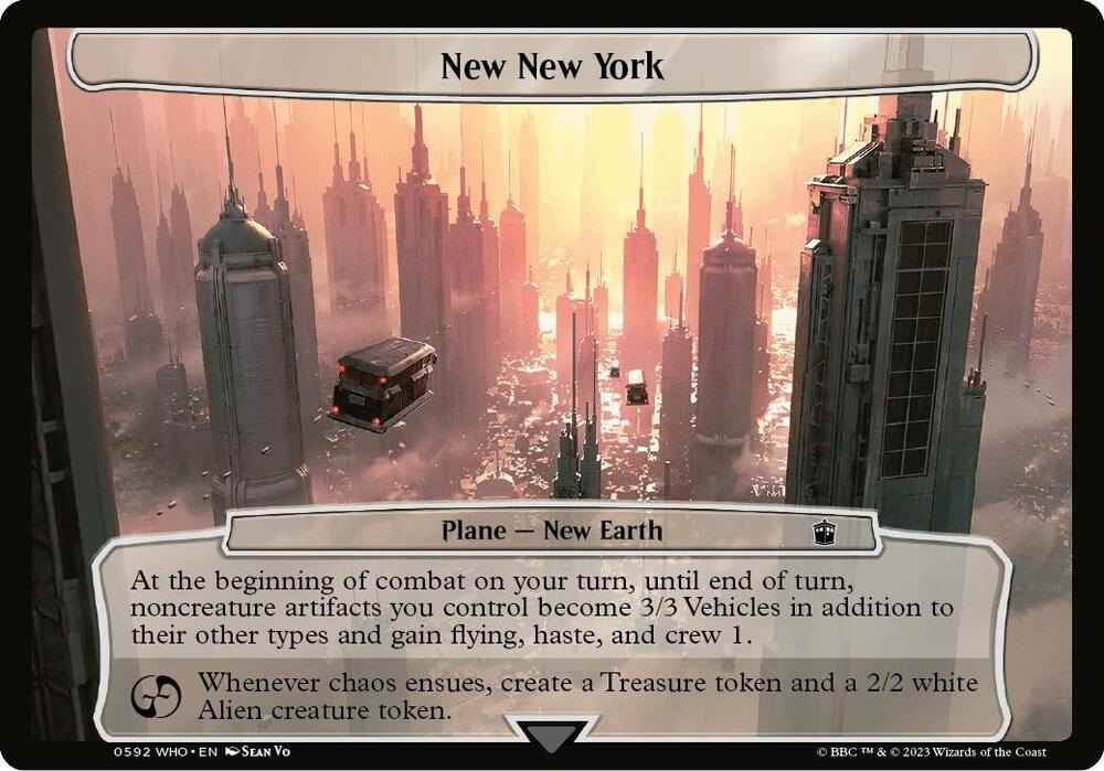 New New York [Planechase: Universes Beyond: Doctor Who] 592