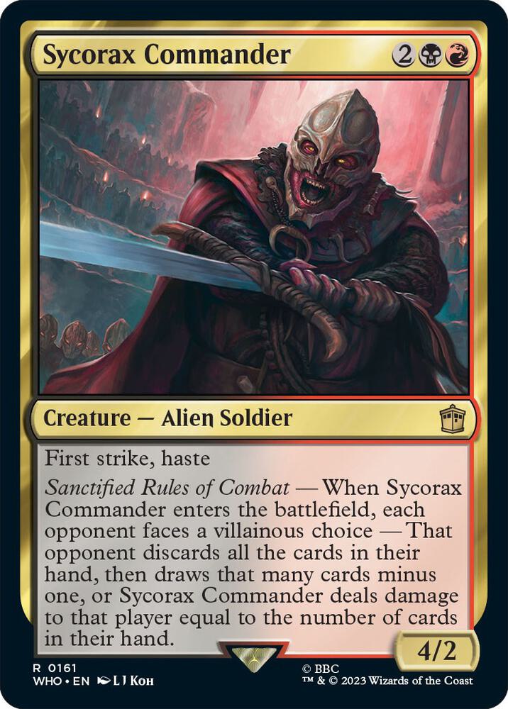 Sycorax Commander [Universes Beyond: Doctor Who] 161