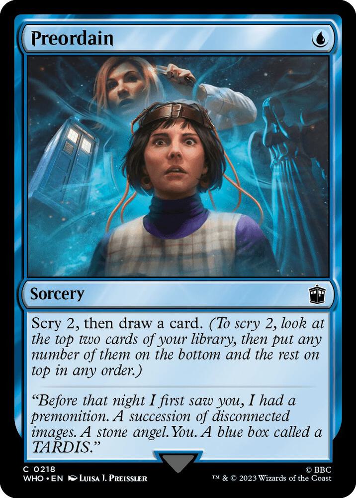 Preordain [Universes Beyond: Doctor Who] 218