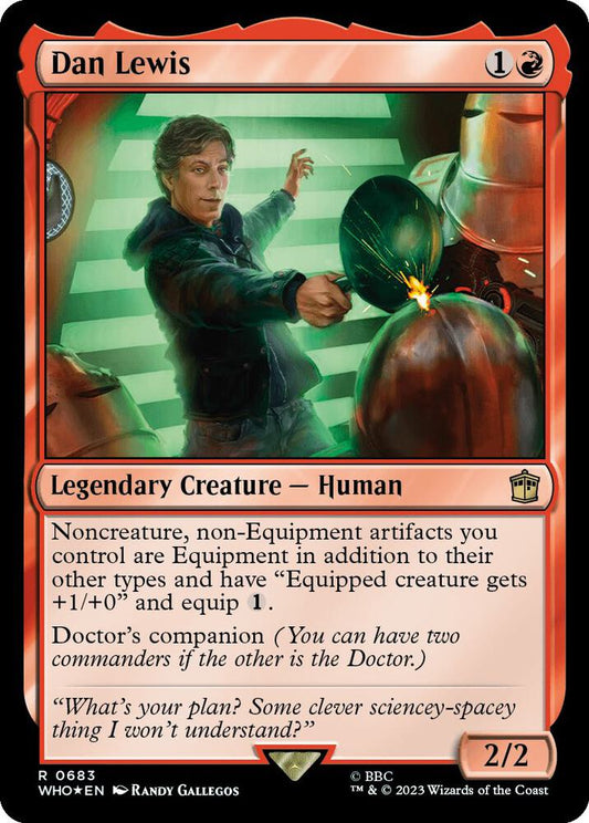 Dan Lewis (Surge Foil) [Universes Beyond: Doctor Who] 683