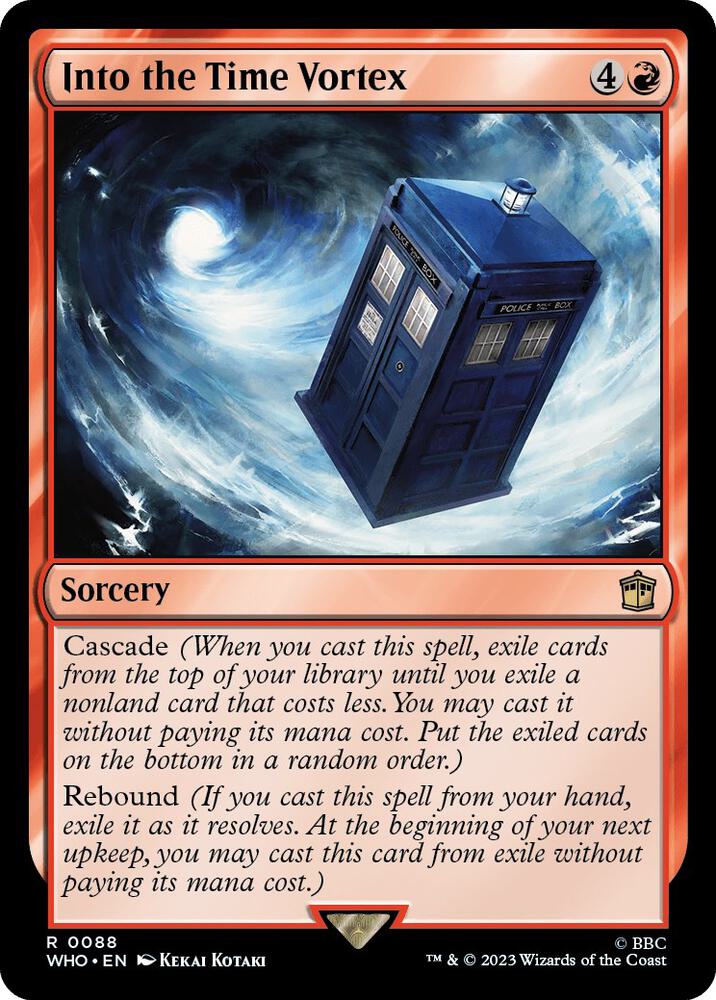 Into the Time Vortex [Universes Beyond: Doctor Who] 88