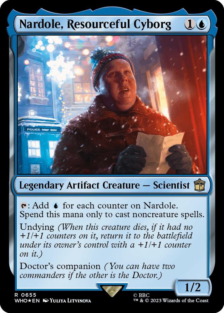 Nardole, Resourceful Cyborg (Surge Foil) [Universes Beyond: Doctor Who] 655