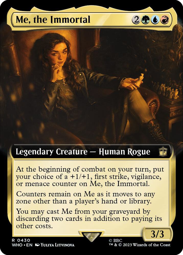 Me, the Immortal (Extended Art) [Universes Beyond: Doctor Who] 430
