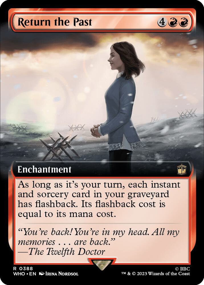 Return the Past (Extended Art) [Universes Beyond: Doctor Who] 388