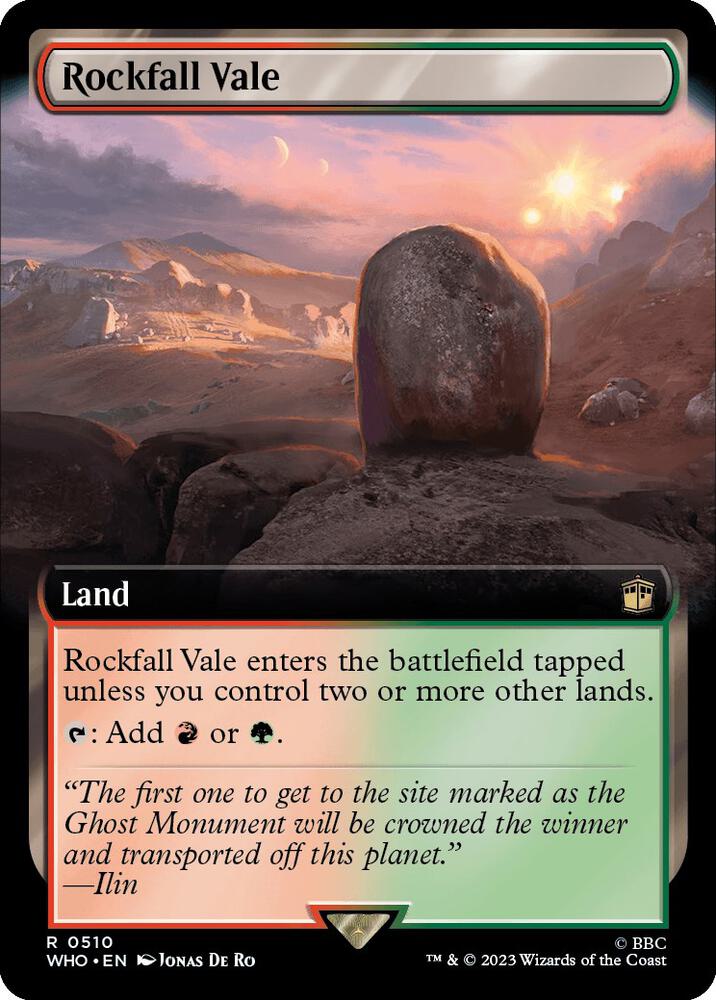 Rockfall Vale (Extended Art) [Universes Beyond: Doctor Who] 510