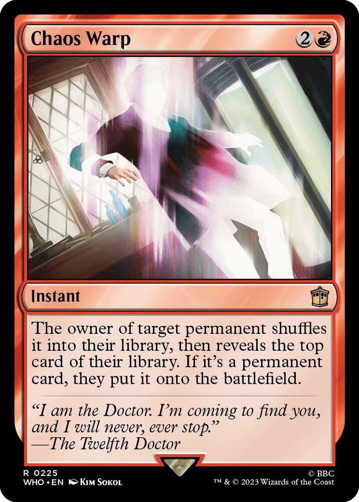 Chaos Warp [Universes Beyond: Doctor Who] 225