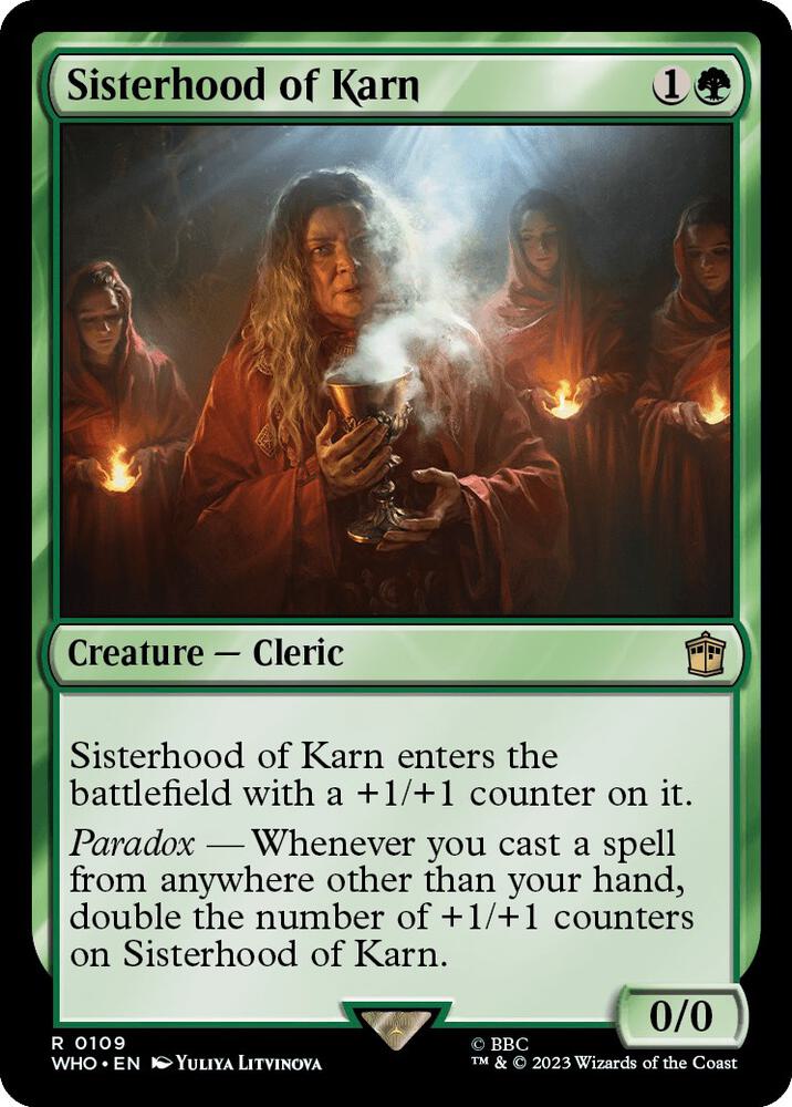 Sisterhood of Karn [Universes Beyond: Doctor Who] 109
