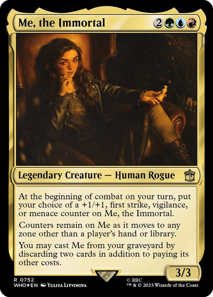 Me, the Immortal (Surge Foil) [Universes Beyond: Doctor Who] 752