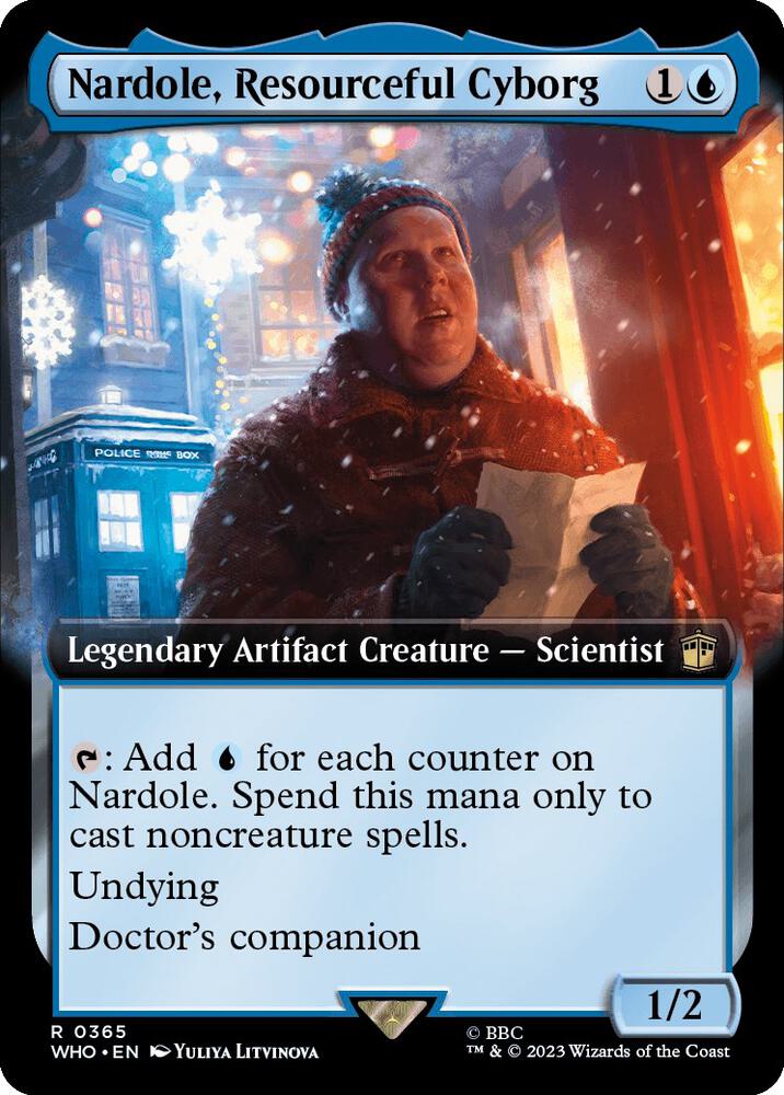 Nardole, Resourceful Cyborg (Extended Art) [Universes Beyond: Doctor Who] 365