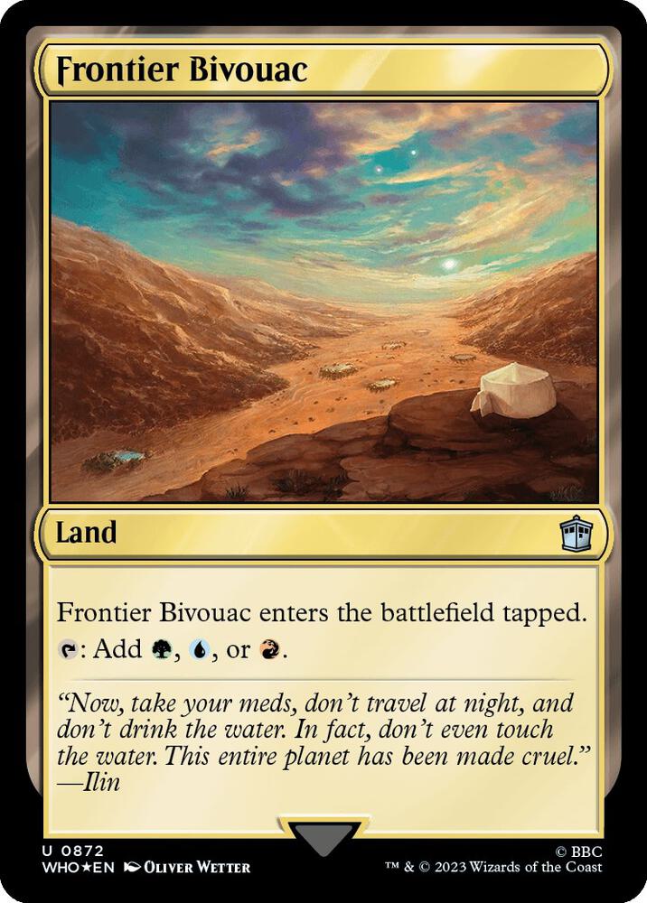 Frontier Bivouac (Surge Foil) [Universes Beyond: Doctor Who] 872