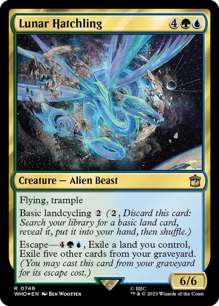Lunar Hatchling (Surge Foil) [Universes Beyond: Doctor Who] 746