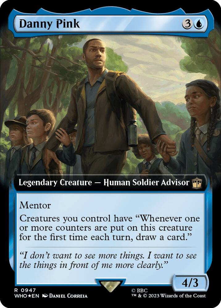 Danny Pink (Extended Art) (Surge Foil) [Universes Beyond: Doctor Who] 947