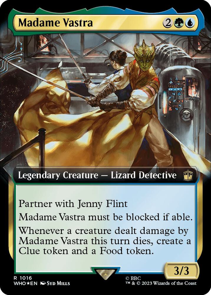 Madame Vastra (Extended Art) (Surge Foil) [Universes Beyond: Doctor Who] 1016