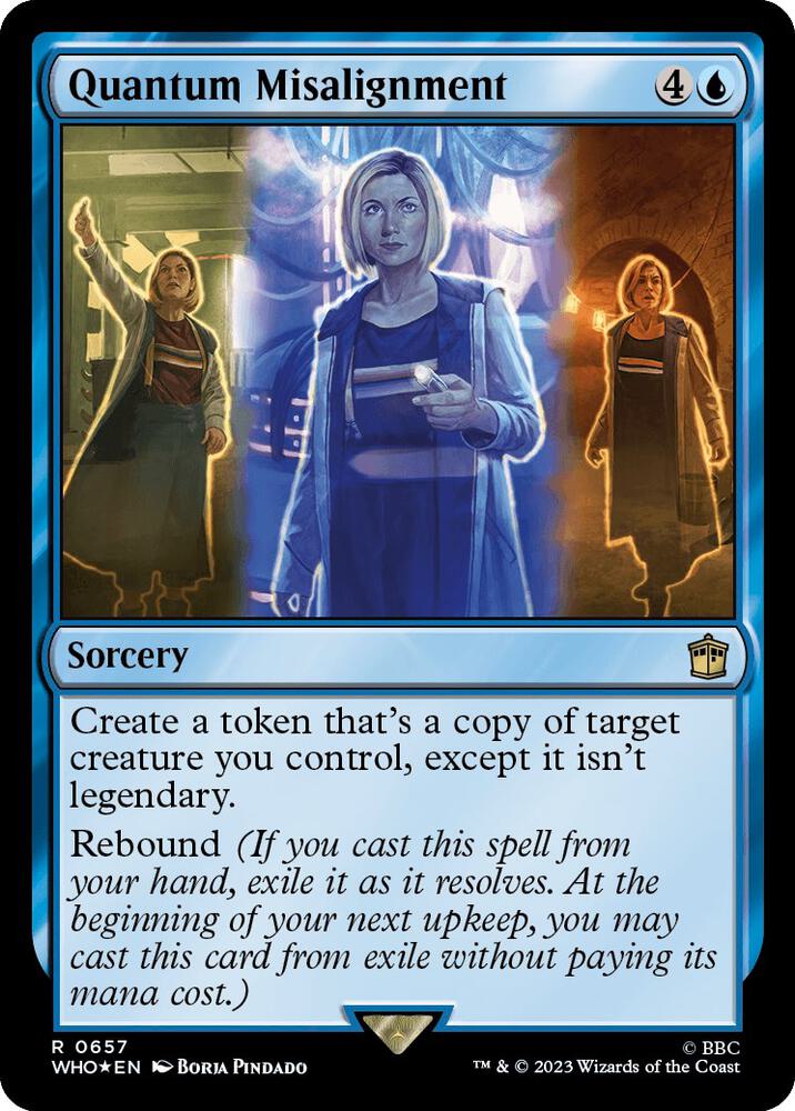 Quantum Misalignment (Surge Foil) [Universes Beyond: Doctor Who] 657