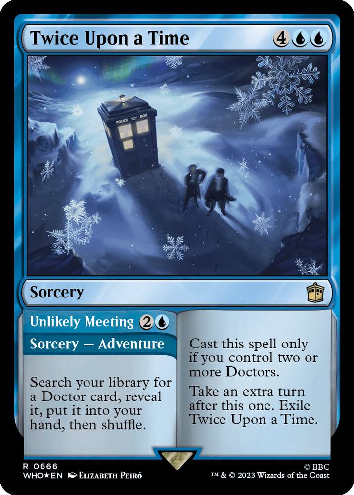 Twice Upon a Time (Surge Foil) [Universes Beyond: Doctor Who] 666