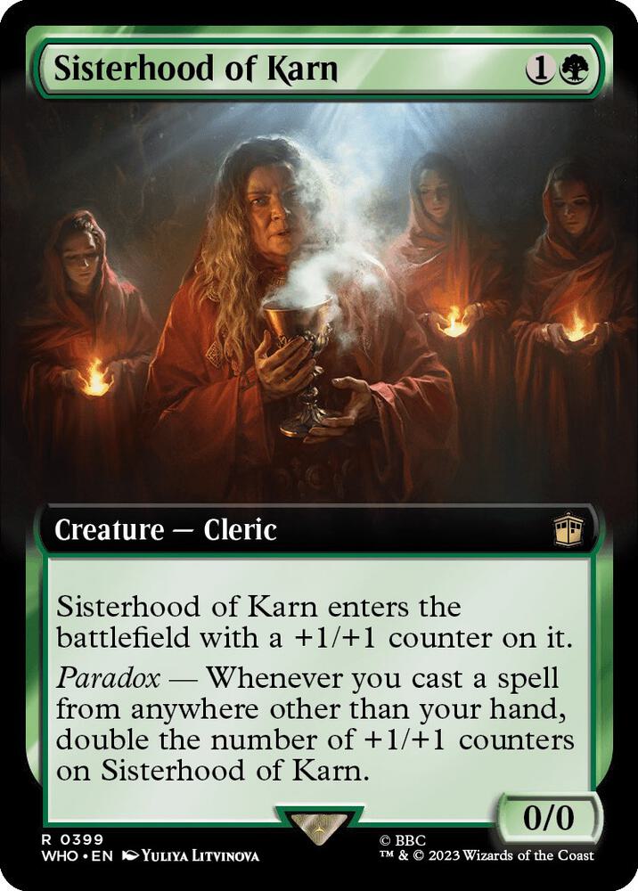 Sisterhood of Karn (Extended Art) [Universes Beyond: Doctor Who] 399