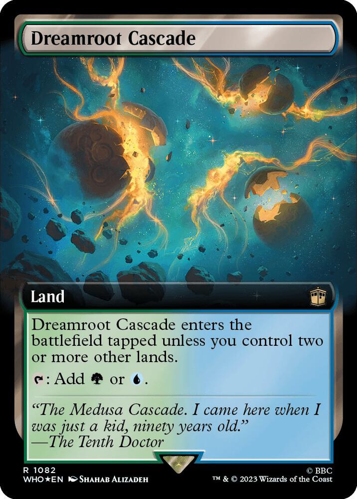 Dreamroot Cascade (Extended Art) (Surge Foil) [Universes Beyond: Doctor Who] 1082