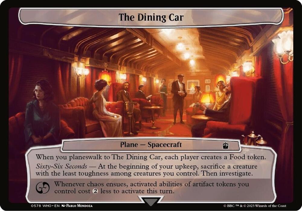The Dining Car [Planechase: Universes Beyond: Doctor Who] 578