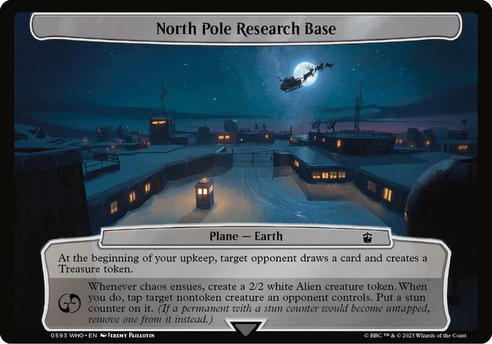 North Pole Research Base [Planechase: Universes Beyond: Doctor Who] 593