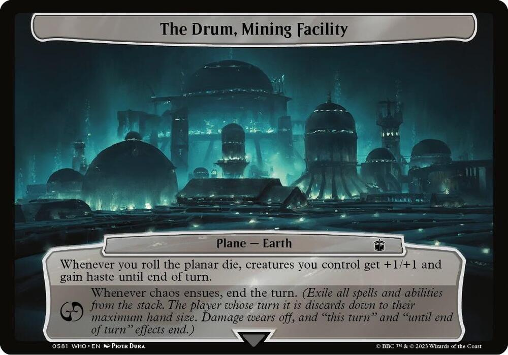 The Drum, Mining Facility [Planechase: Universes Beyond: Doctor Who] 581