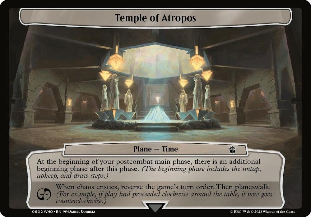 Temple of Atropos [Planechase: Universes Beyond: Doctor Who] 602