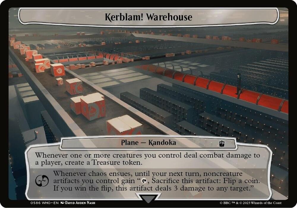 Kerblam! Warehouse [Planechase: Universes Beyond: Doctor Who] 586