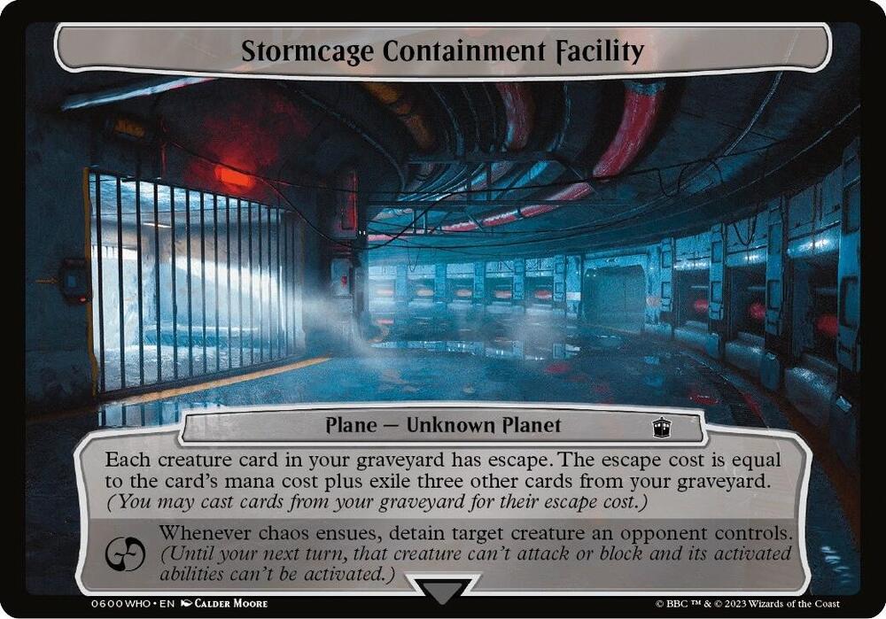 Stormcage Containment Facility [Planechase: Universes Beyond: Doctor Who] 600