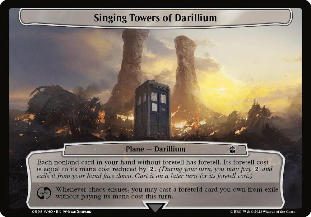 Singing Towers of Darillium [Planechase: Universes Beyond: Doctor Who] 598