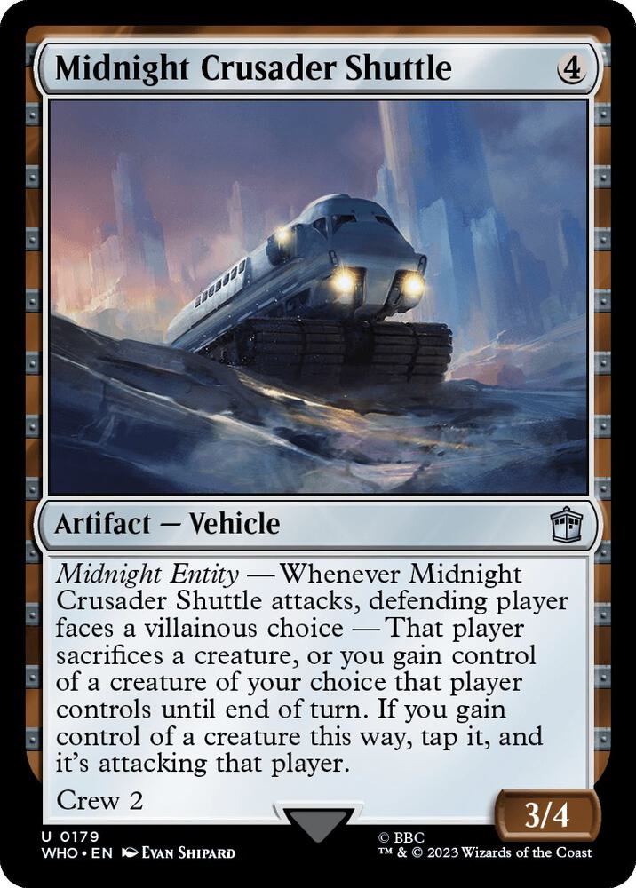 Midnight Crusader Shuttle [Universes Beyond: Doctor Who] 179