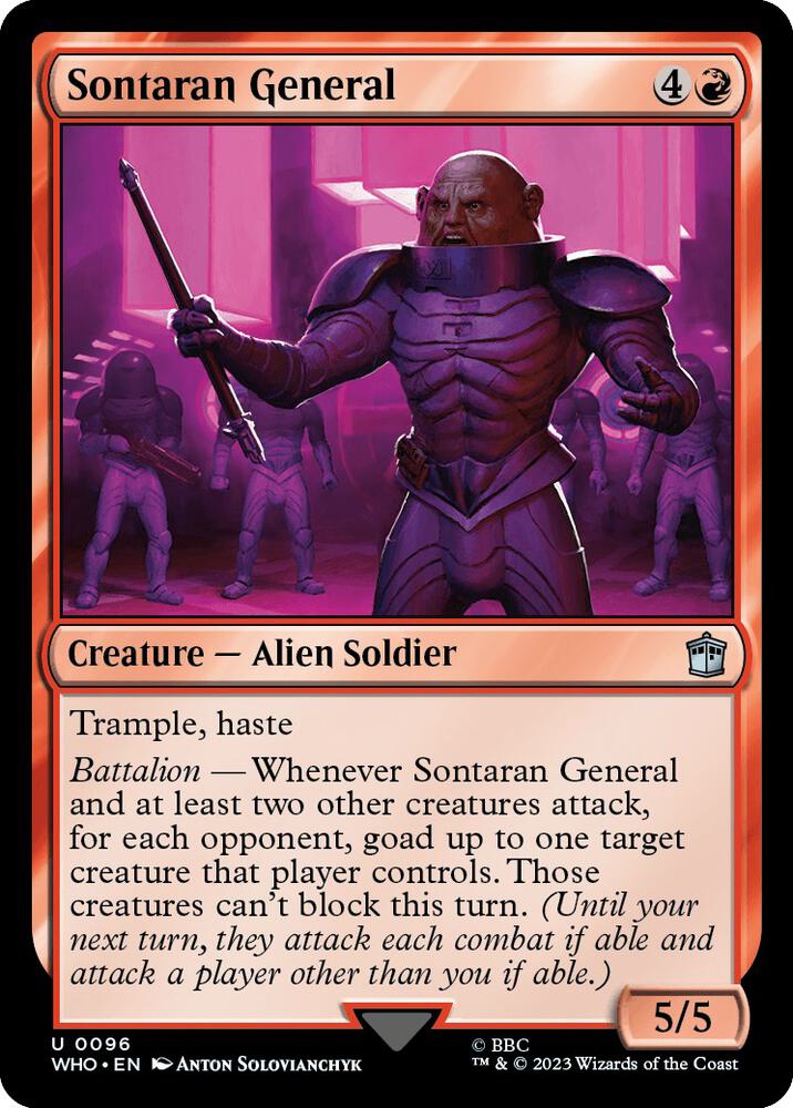 Sontaran General [Universes Beyond: Doctor Who] 96