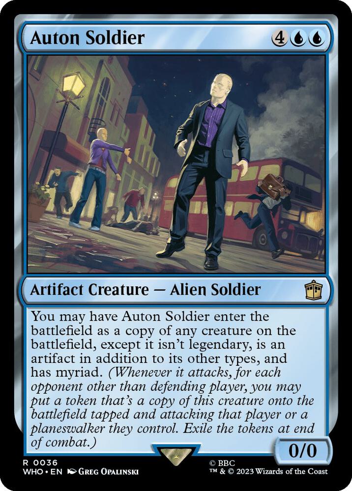 Auton Soldier [Universes Beyond: Doctor Who] 36