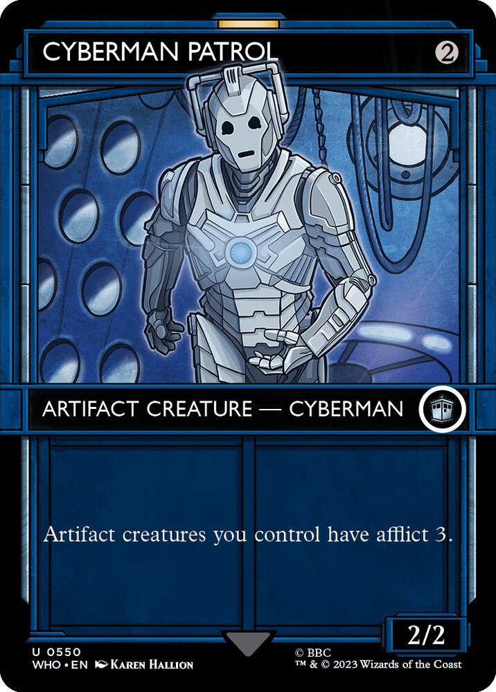 Cyberman Patrol (Showcase) [Universes Beyond: Doctor Who] 550