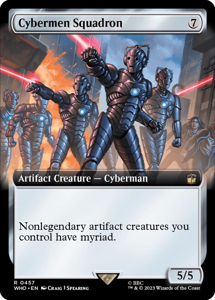 Cybermen Squadron (Extended Art) [Universes Beyond: Doctor Who] 457