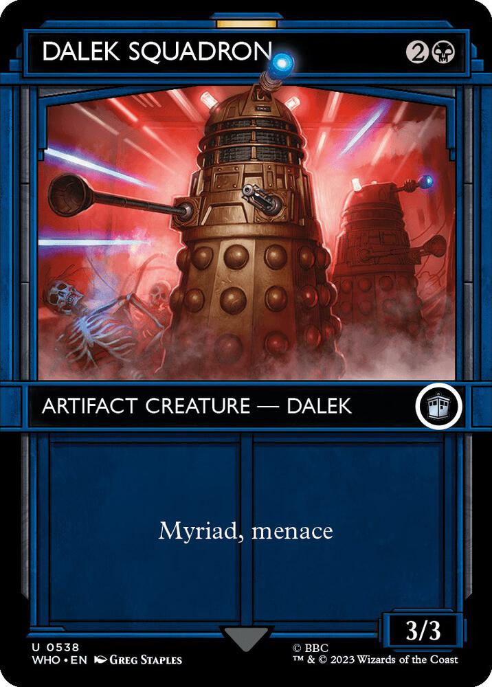 Dalek Squadron (Showcase) [Universes Beyond: Doctor Who] 538