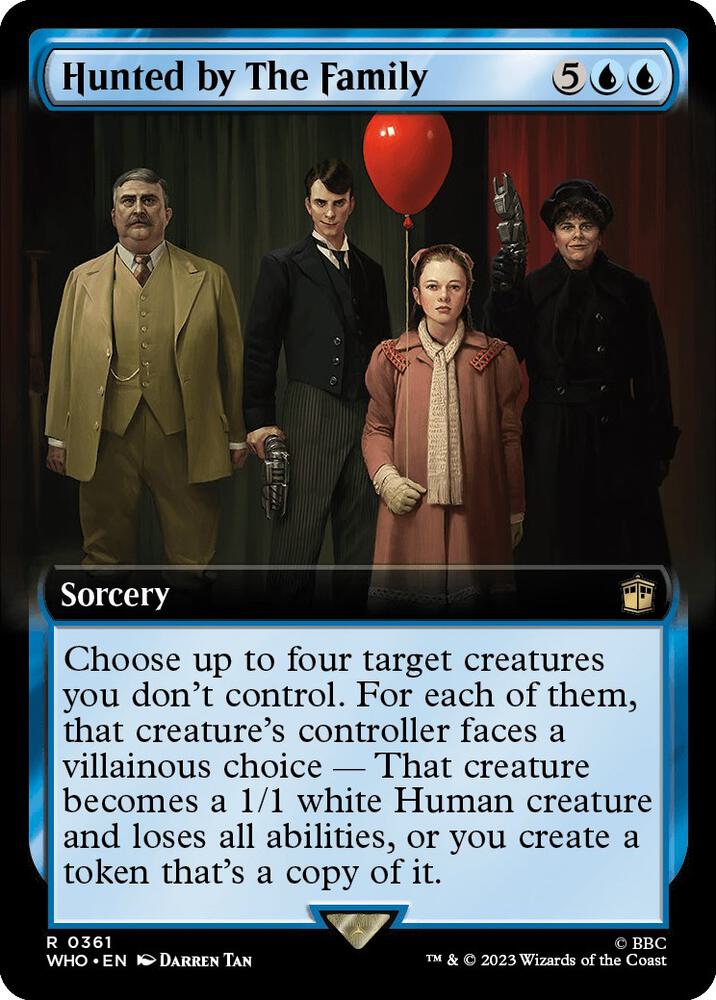 Hunted by The Family (Extended Art) [Universes Beyond: Doctor Who] 361