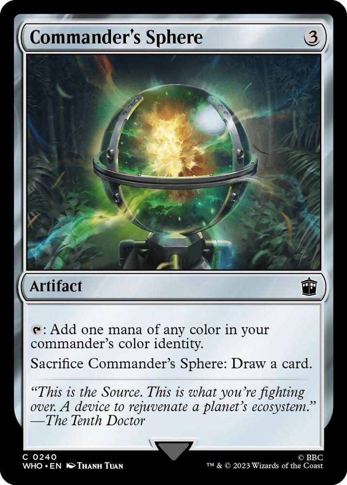 Commander's Sphere [Universes Beyond: Doctor Who] 240